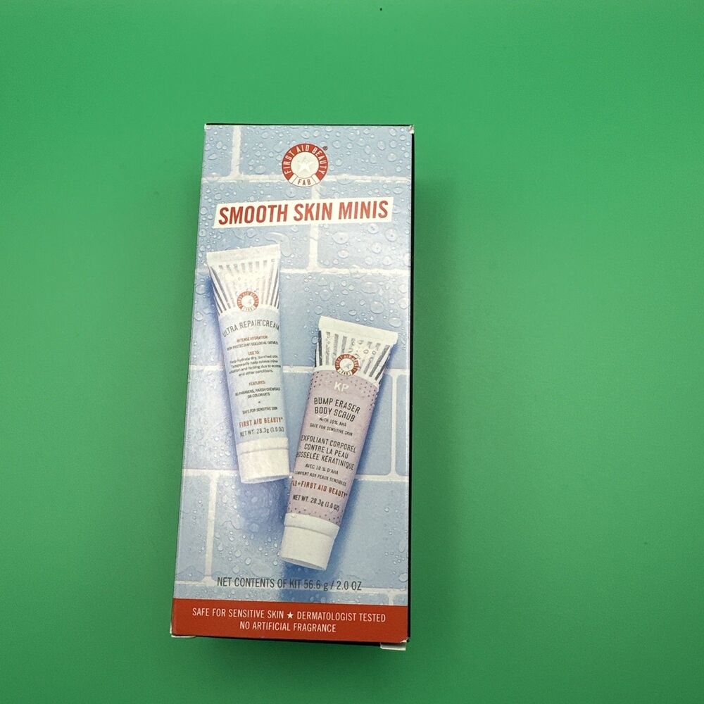 Ok Bump Eraser Scrub And Cream Sample Duo  1 Oz Each, Travel Size